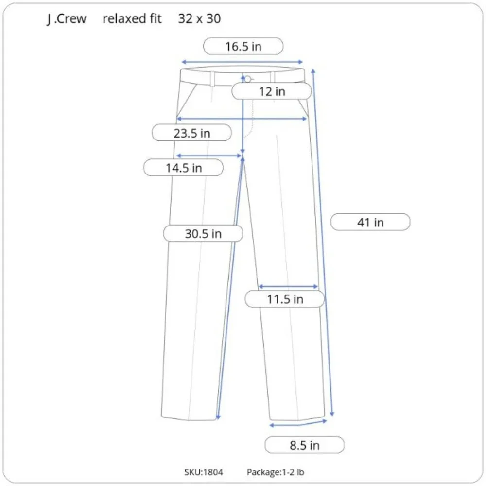 J .Crew relaxed fit  32‎ x 30 plea front men pant